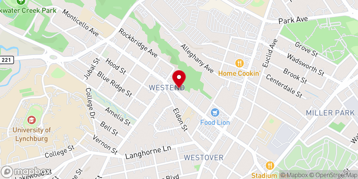 Map showing location of Word of Life Deliverance Ministry