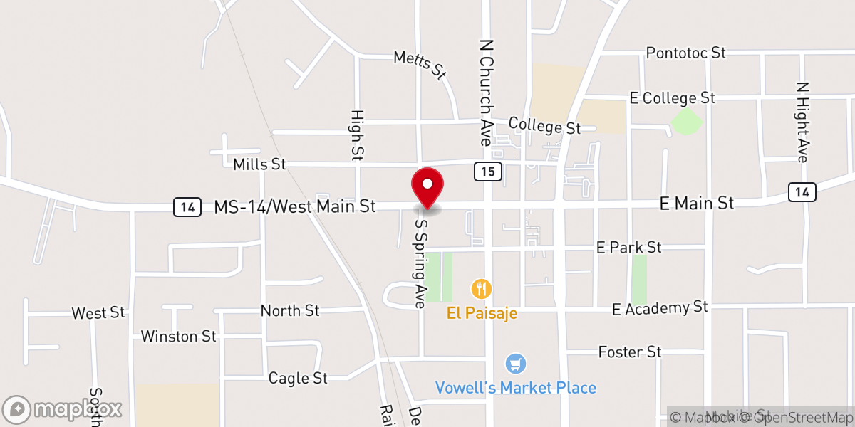 Map showing location of Truth Church