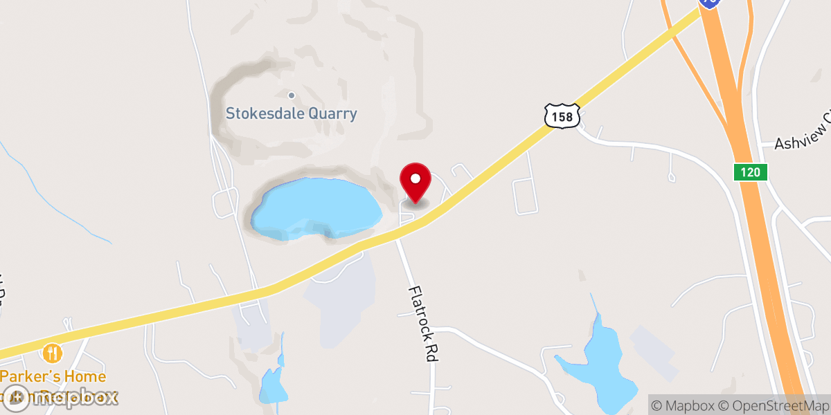 Map showing location of Iglesia de Dios Pentecostal MI Summerfield NC "Casa de Gozo y Esperanza"