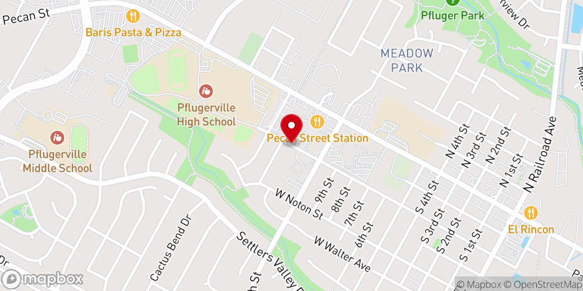 Map showing location of Restorers Church
