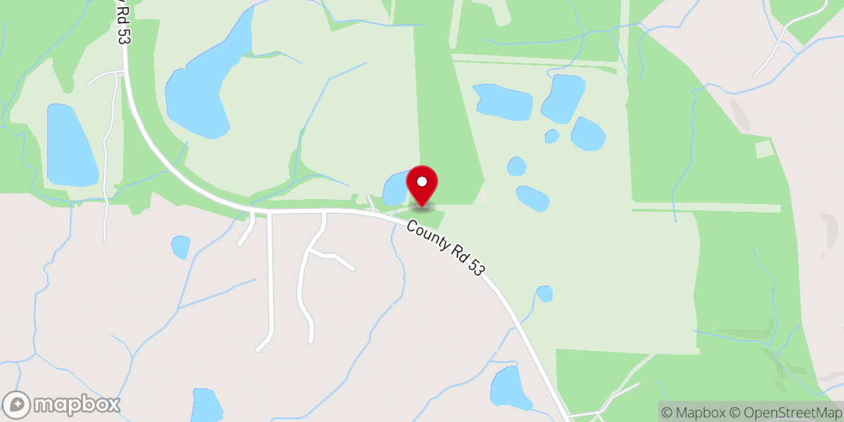 Map showing location of Grimm Chapel Baptist Church
