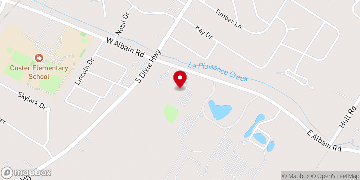 Map showing location of Monroe Full Gospel Church