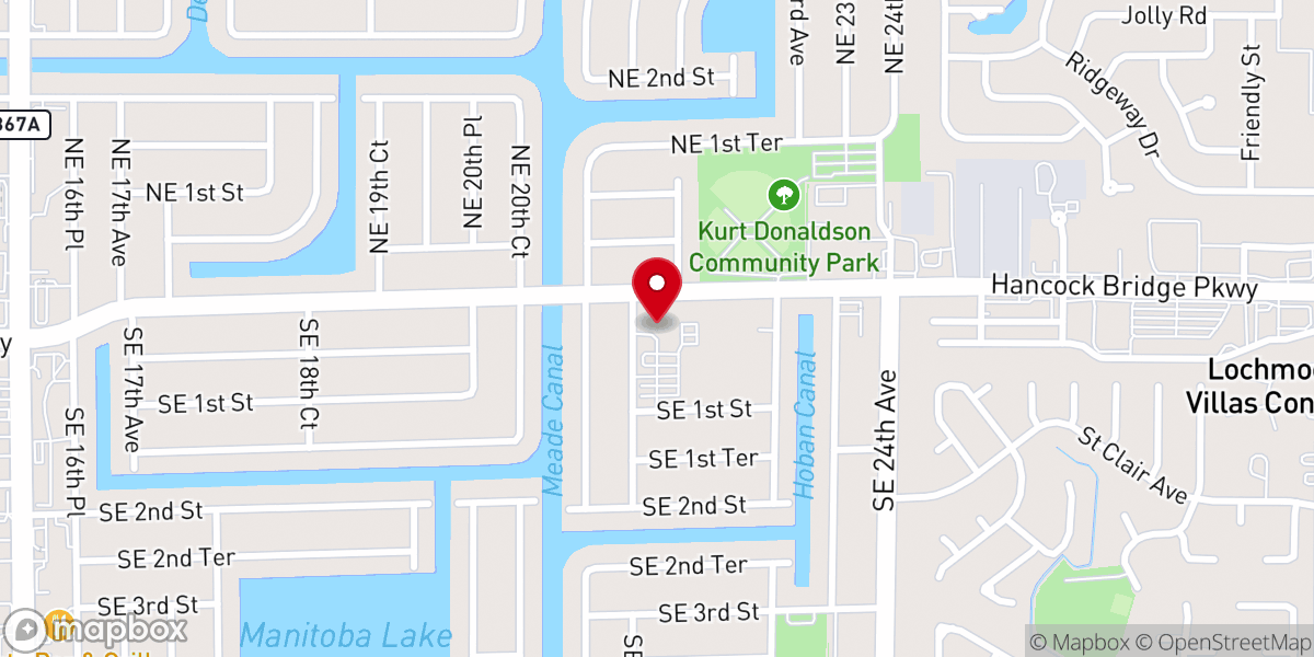 Map showing location of Amazing Grace Outreach Ministries Inc