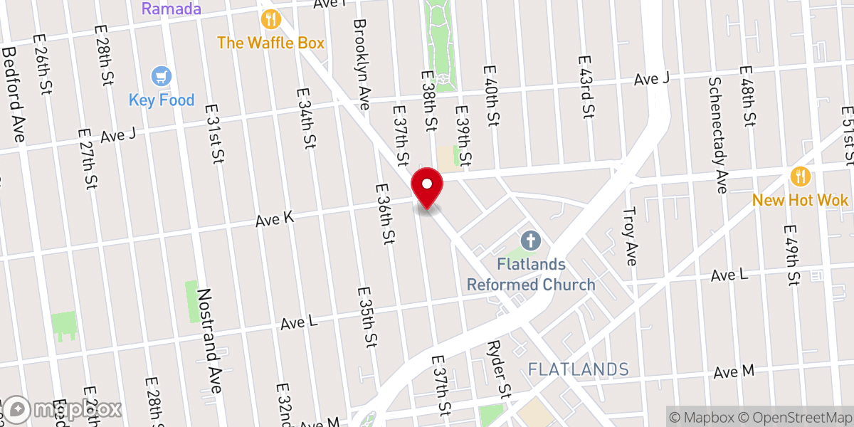 Map showing location of Christ Church International, Inc