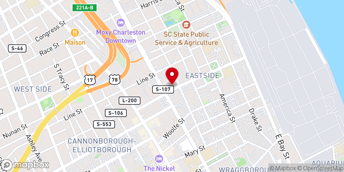 Map showing location of Sea Turtle Ministries Inc