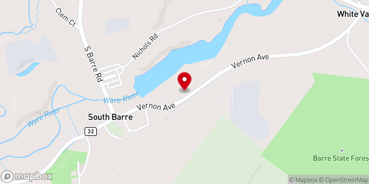Map showing location of St. Francis of Assisi Parish