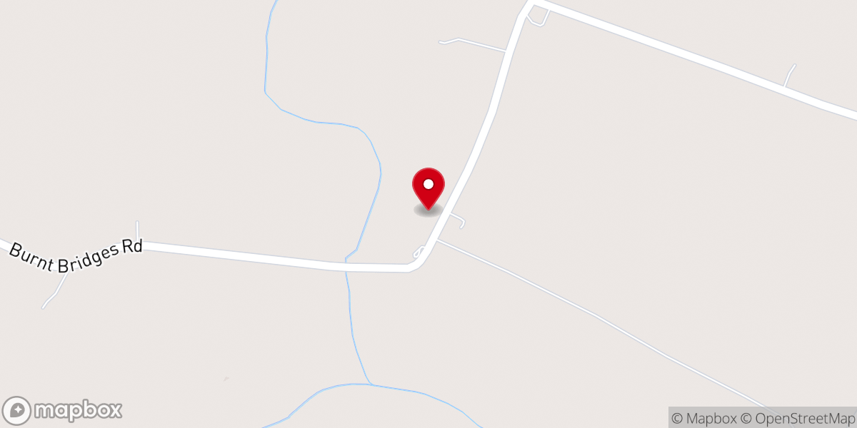Map showing location of Revell Hill Church