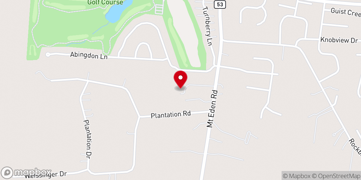 Map showing location of Garry Polston Family Inc