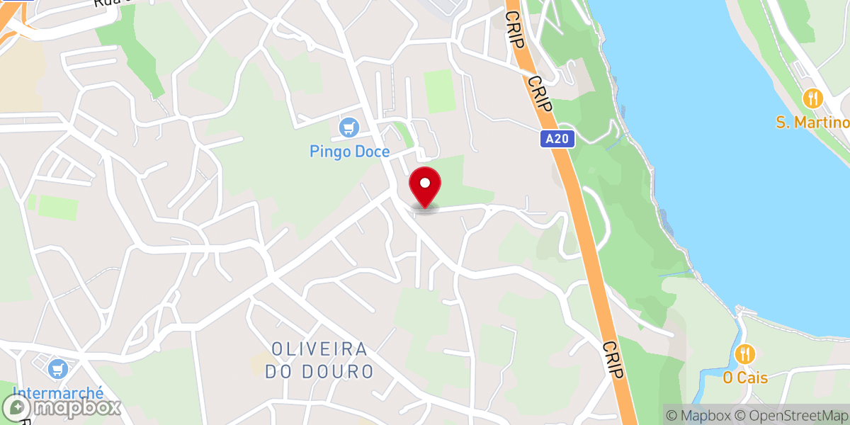 Map showing location of Edifício para Capelas Mortuárias