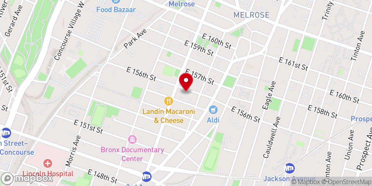 Map showing location of Corazon Puro