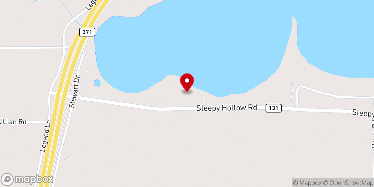Map showing location of New Beginnings