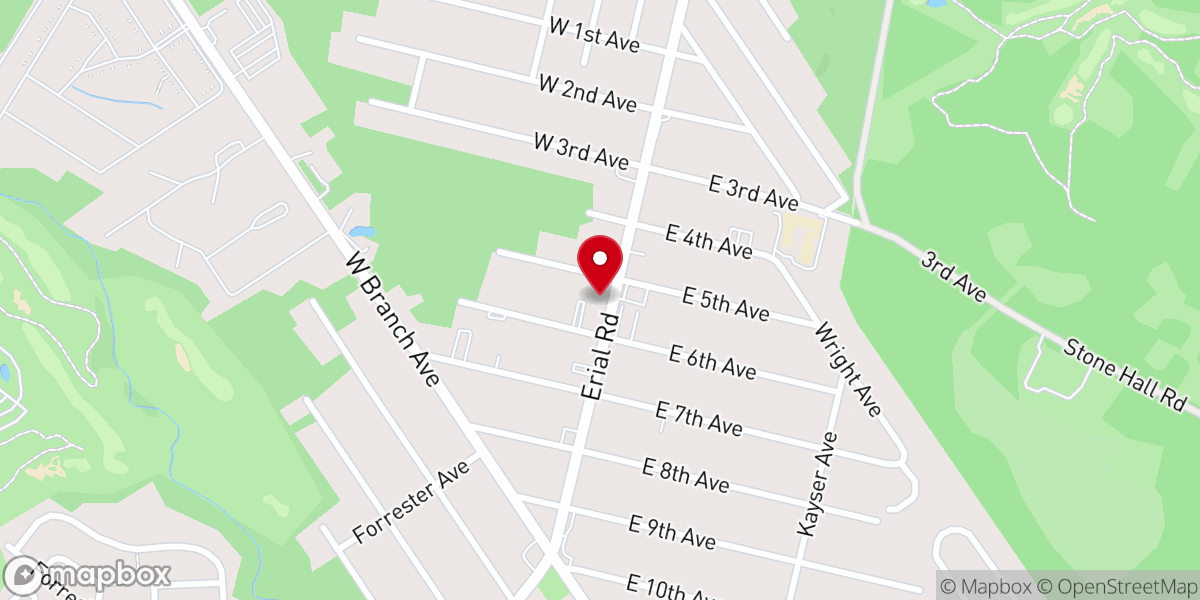 Map showing location of Pine Hill Spanish Seventh-Day Adventist Church