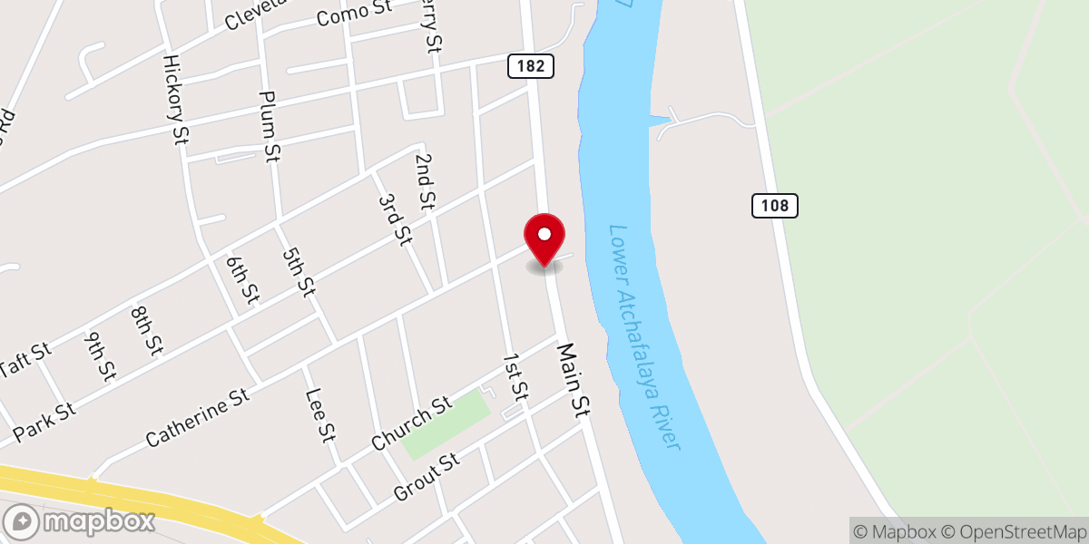 Map showing location of St. Mary