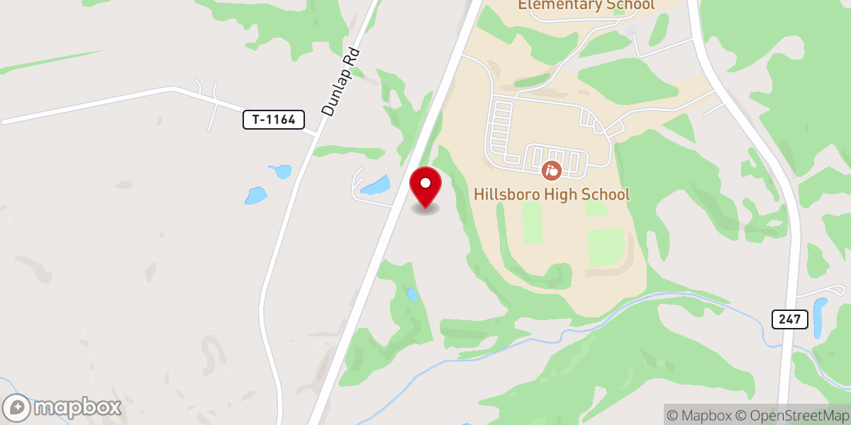 Map showing location of Good News Gathering