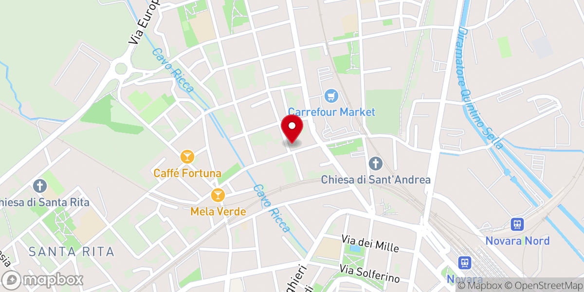 Map showing location of Chiesa Evangelica ADI
