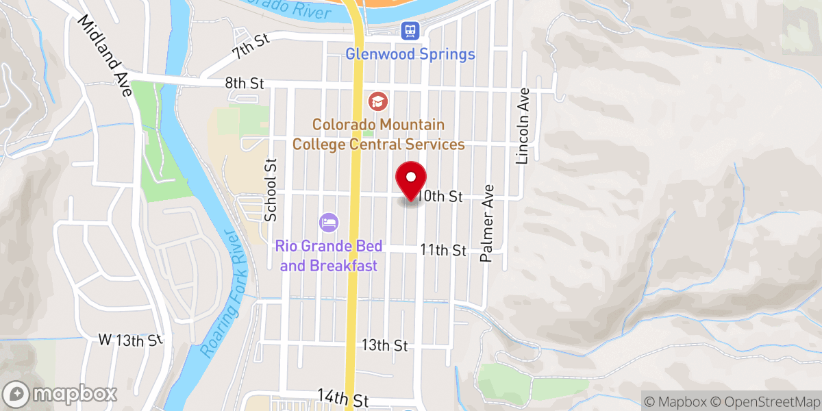 Map showing location of Centro Cristiano Nueva Creacion