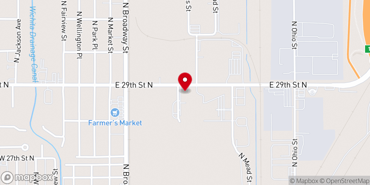 Map showing location of Foundry Inc
