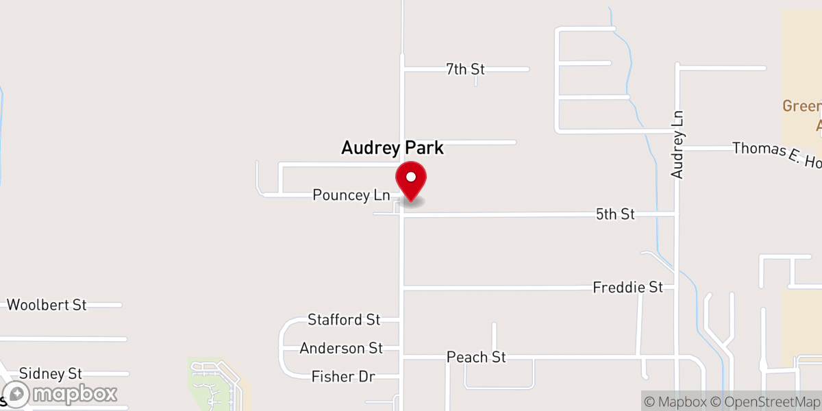 Map showing location of Greater St Mary Baptist Church
