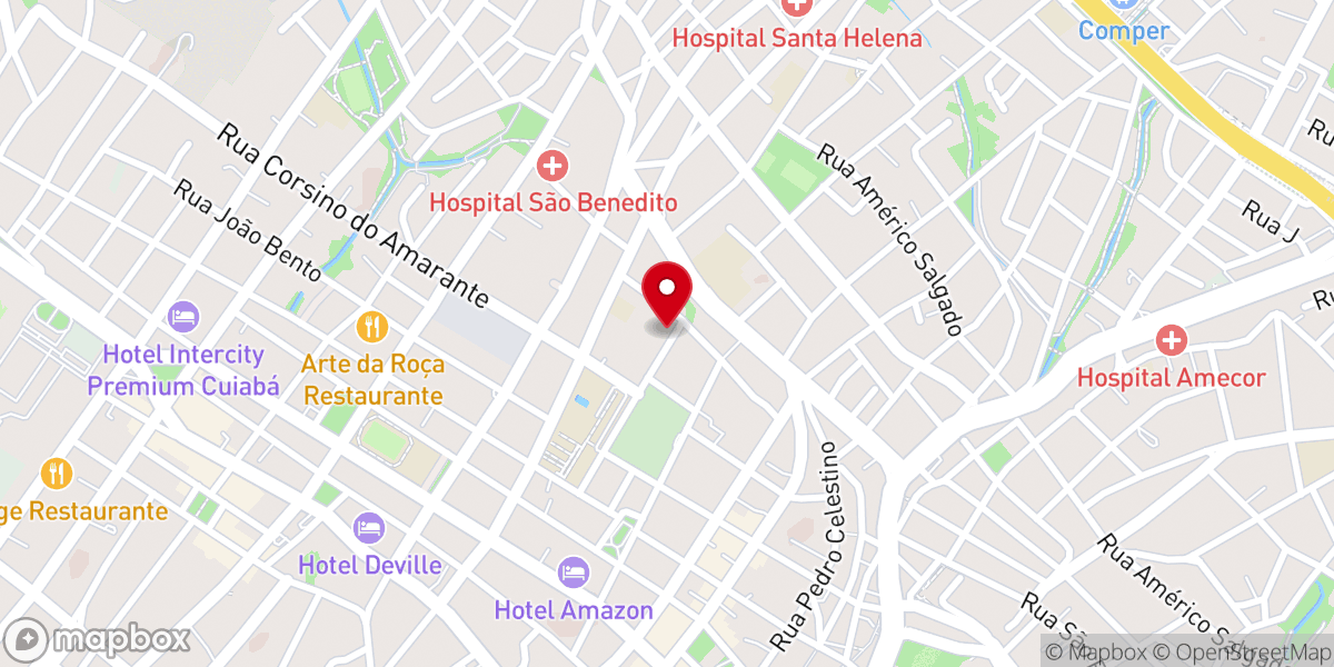 Map showing location of Igreja Evangélica Luterana do Brasil - Congregação Paz