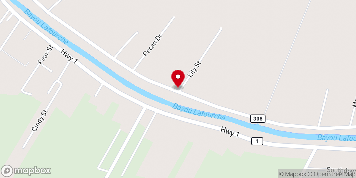 Map showing location of New Morning Star Baptist Church