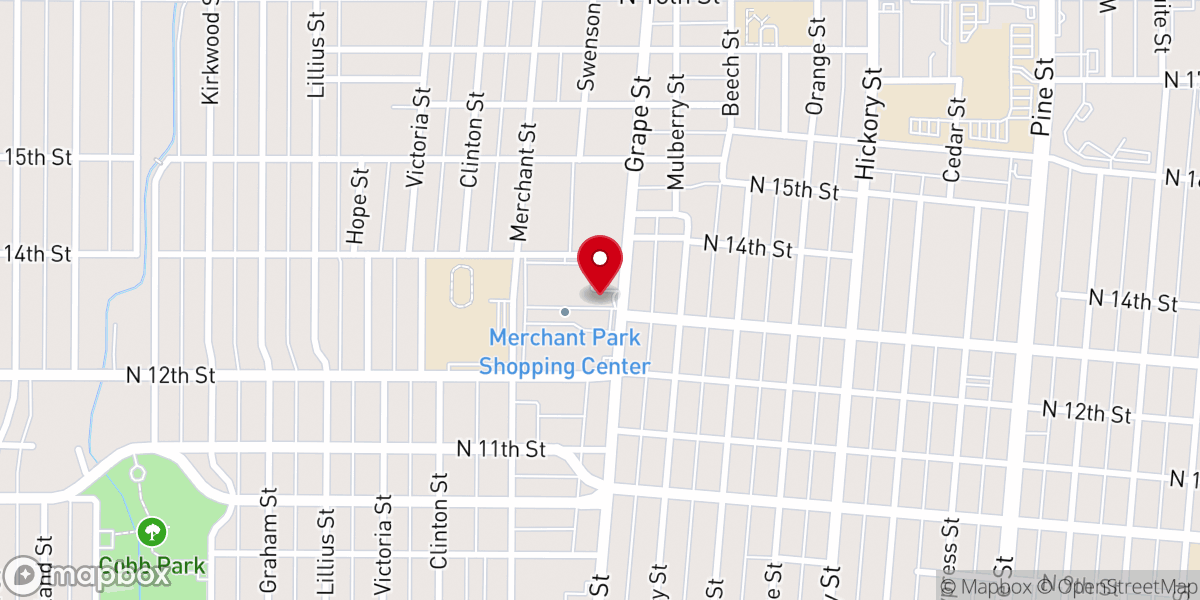 Map showing location of Church On the Rock-Abilene