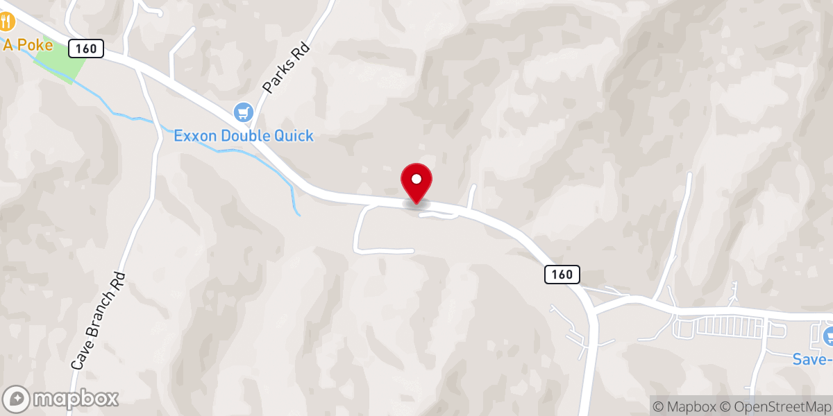 Map showing location of Ivis Bible Church