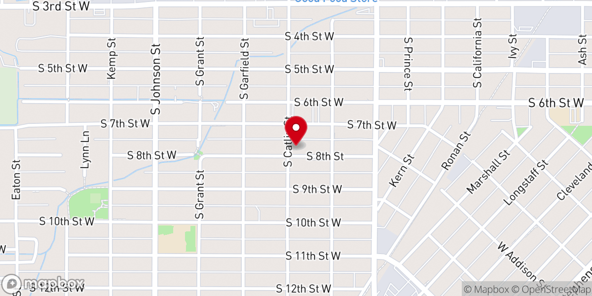 Map showing location of Lords Church