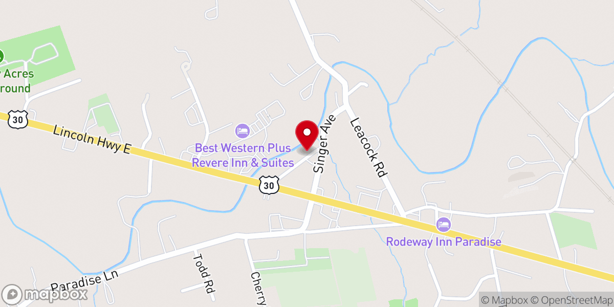 Map showing location of Better Way Ministries Annex