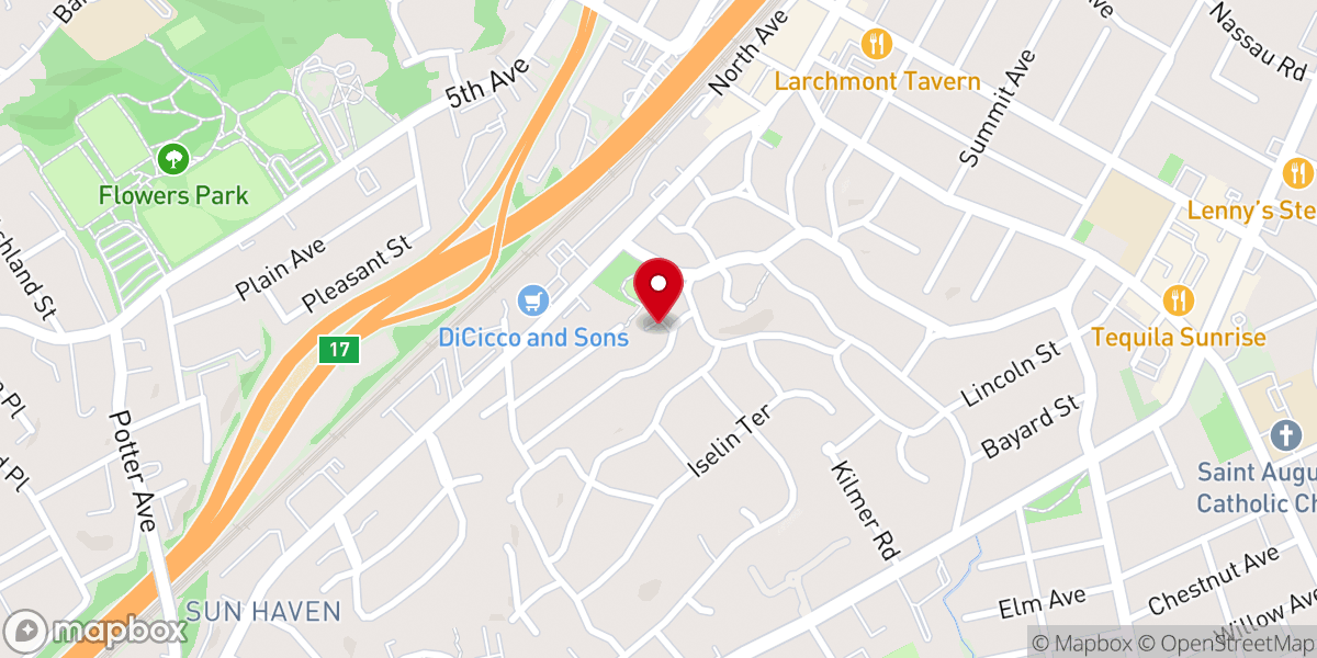 Map showing location of Rendezvous and Review