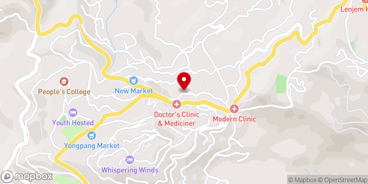 Map showing location of JESUS CALLS PRAYER TOWER