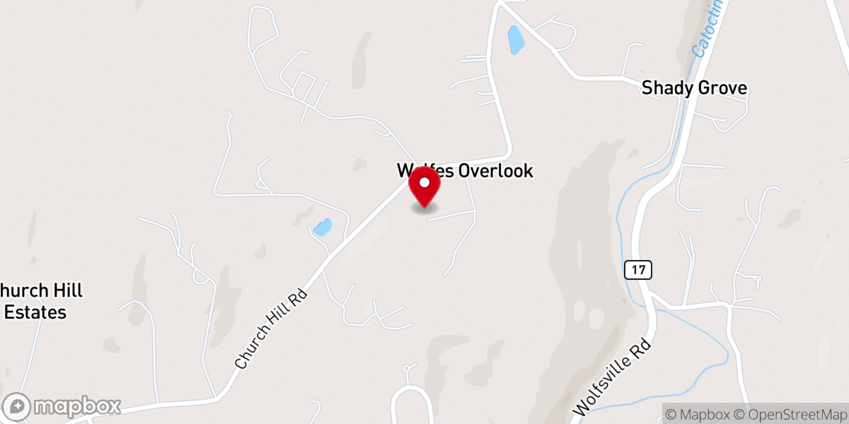 Map showing location of Doggett Home Improvement