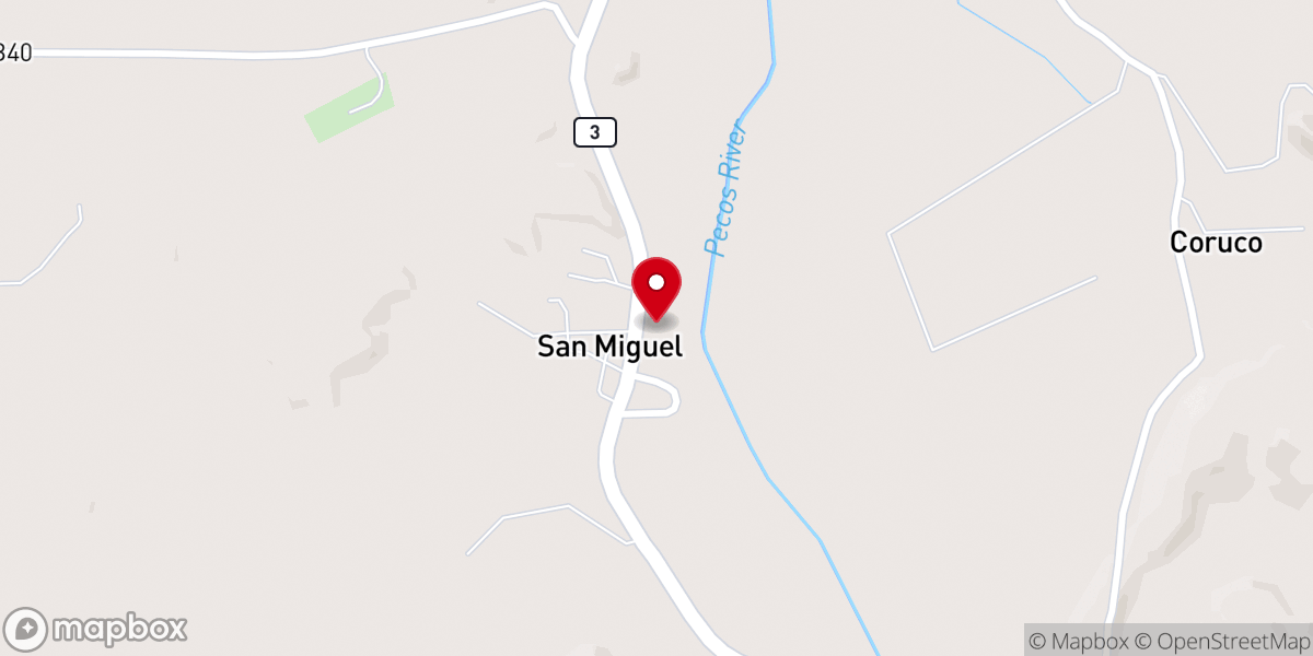 Map showing location of Parish Office