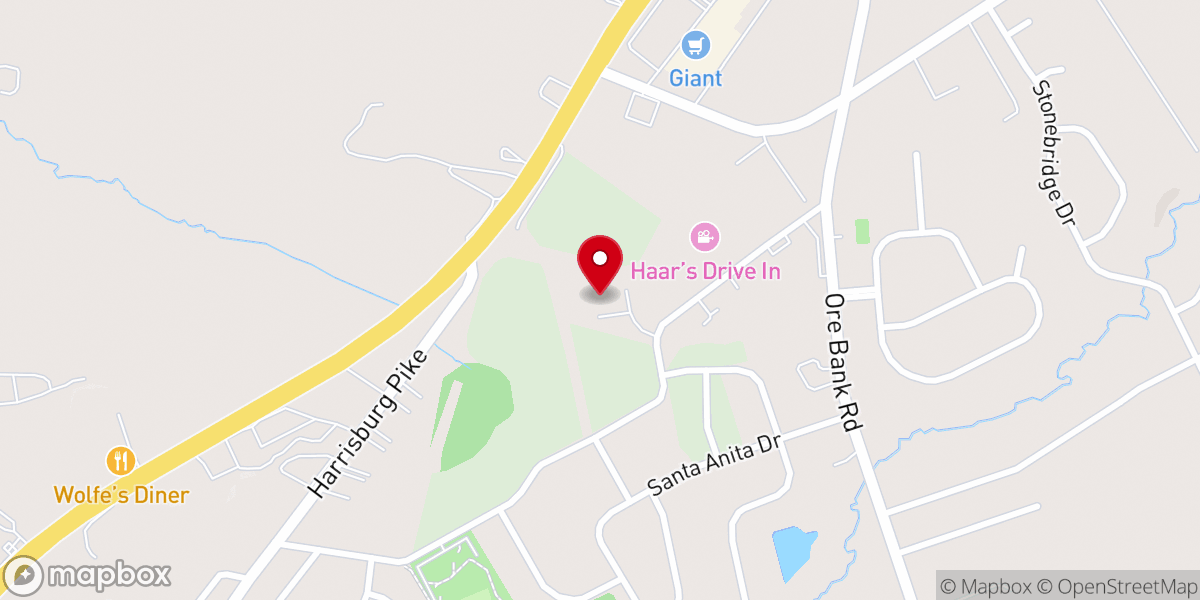 Map showing location of Celebration Villa of Dillsburg