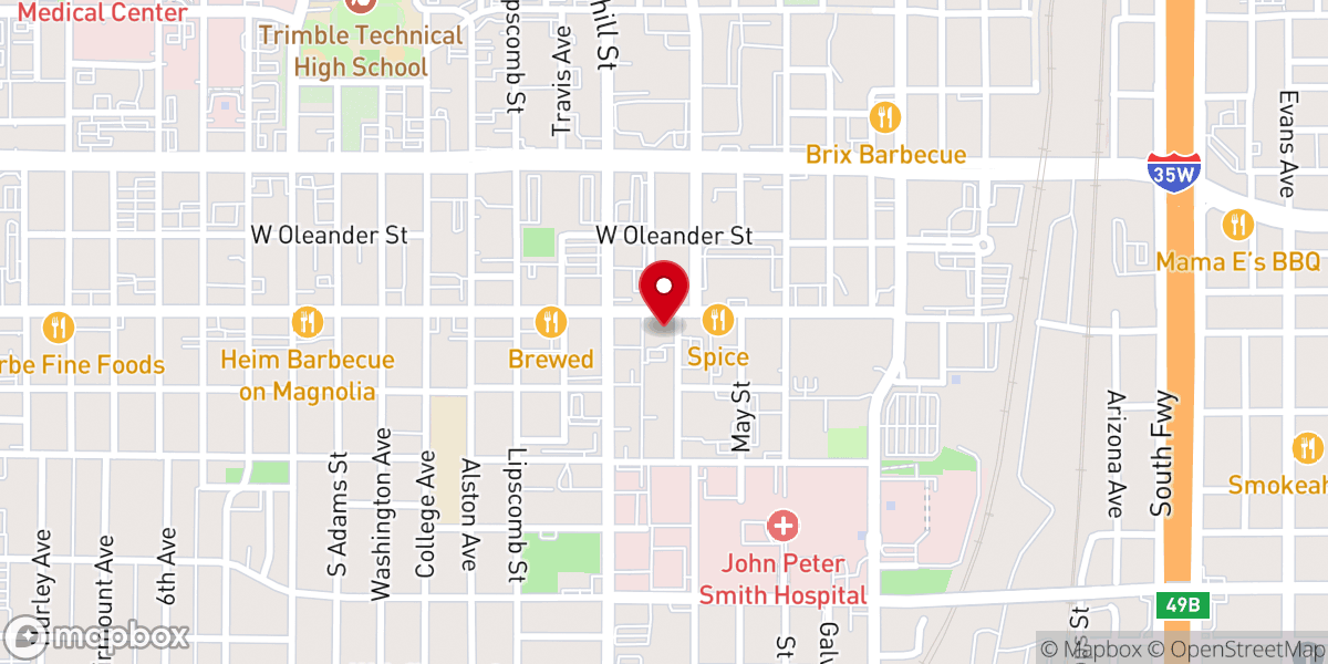Map showing location of Saint Mary of the Assumption Church