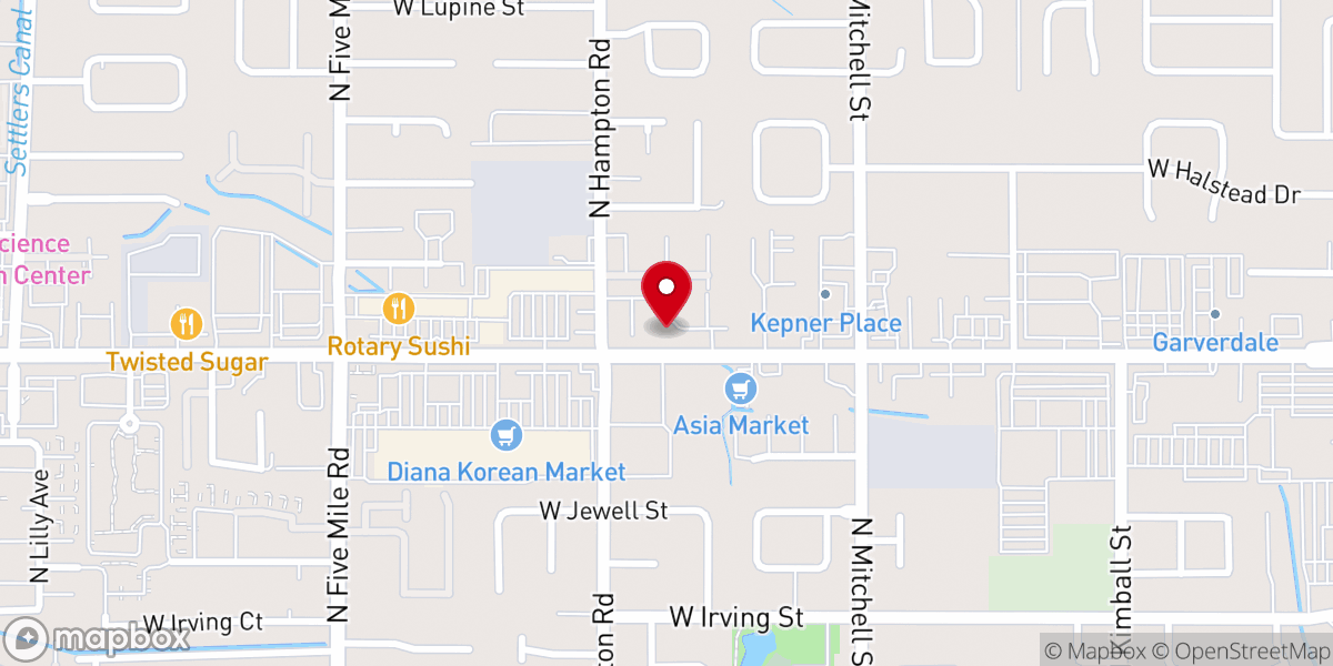 Map showing location of Cry Out Inc