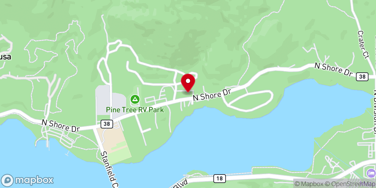 Map showing location of St. Columba's Episcopal Church