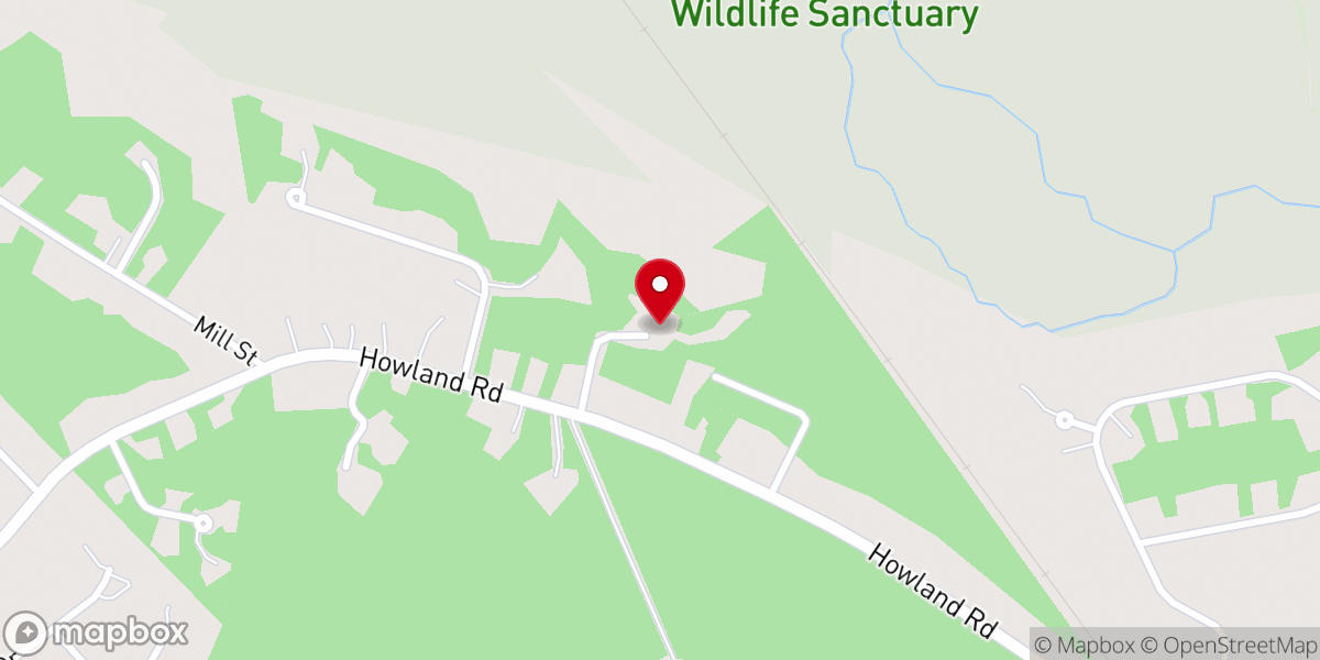 Map showing location of Lakeville Christian Fellowship