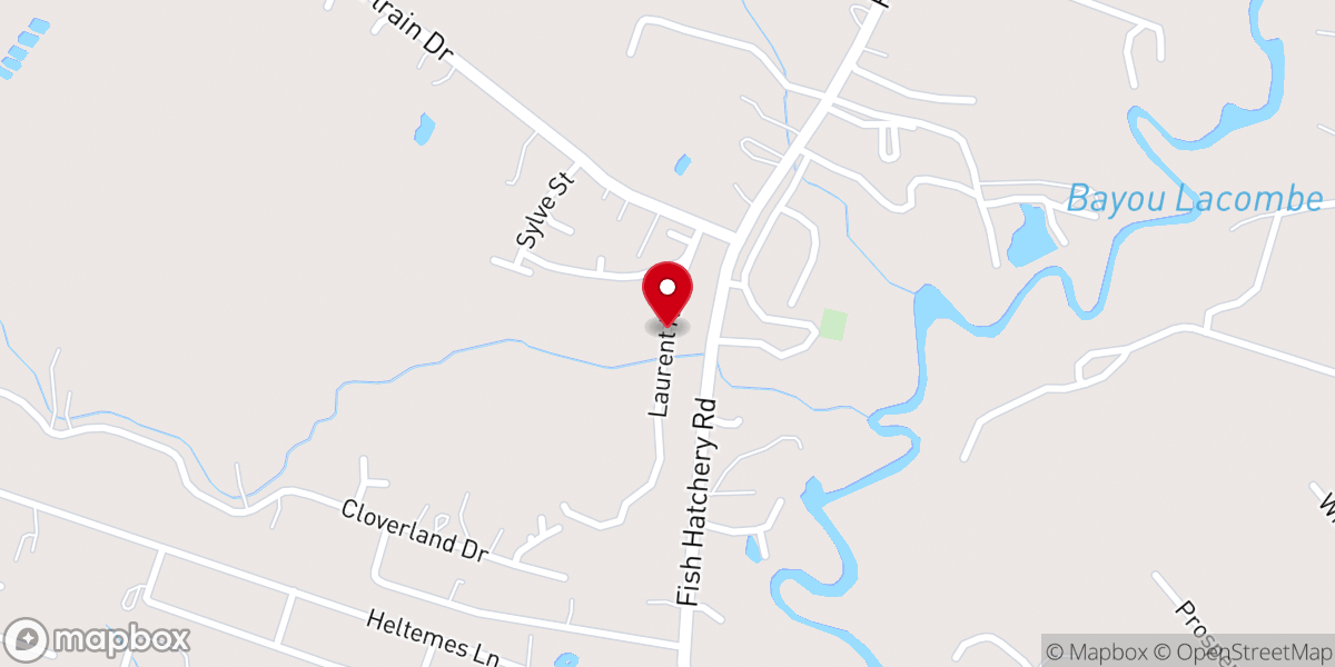 Map showing location of Our Lady of Lourdes Shrine