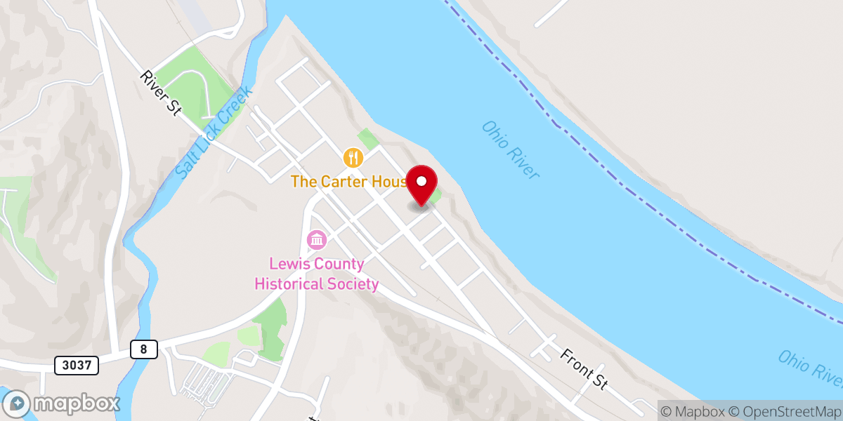 Map showing location of Harmany House Ministries