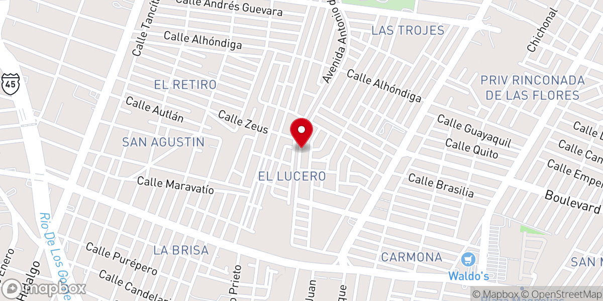 Map showing location of IDN Maranatha León