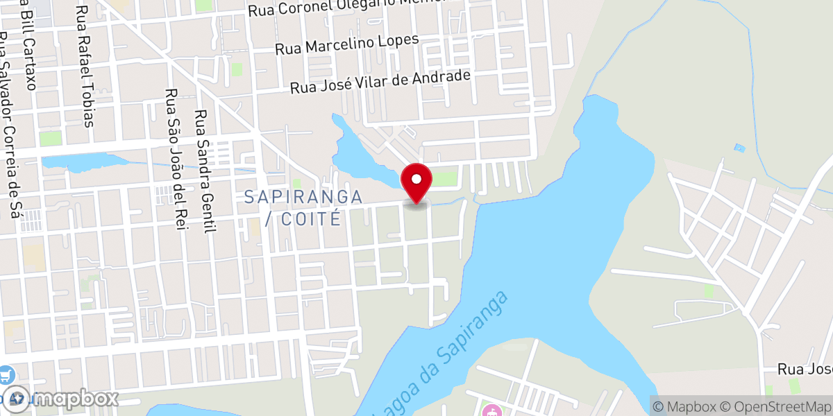 Map showing location of Igreja Apostólica Novidade de Vida Fortaleza