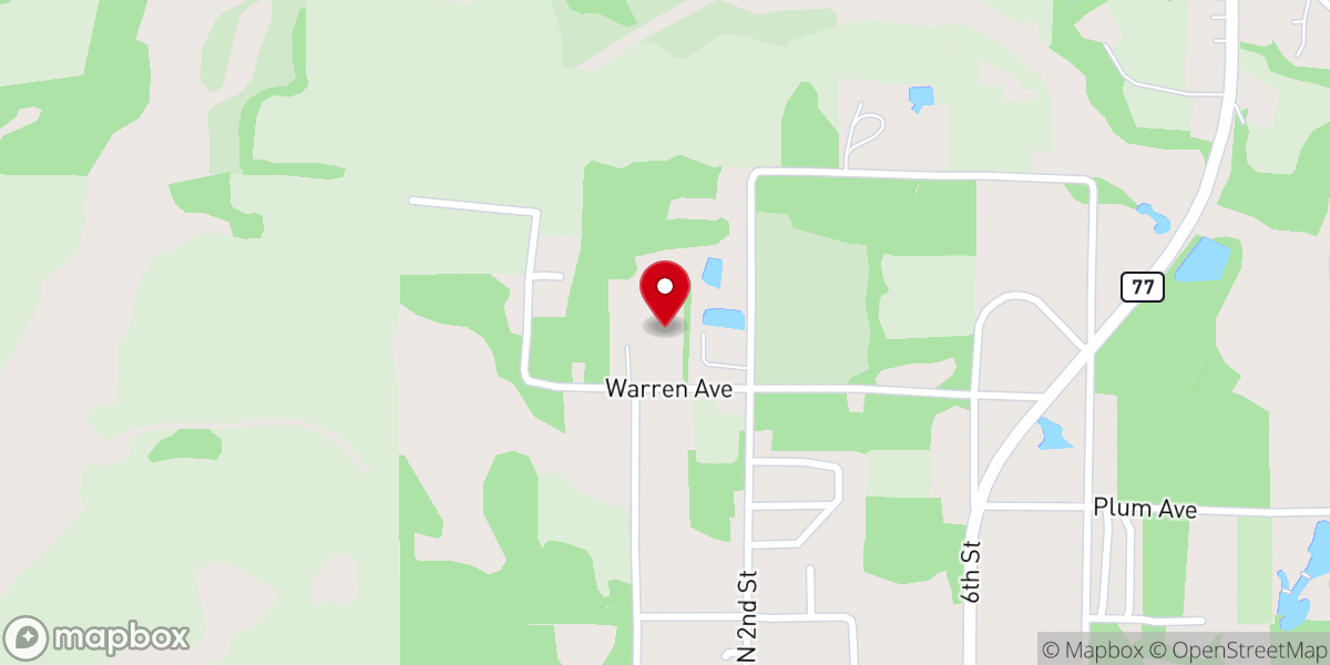 Map showing location of Carroll T C