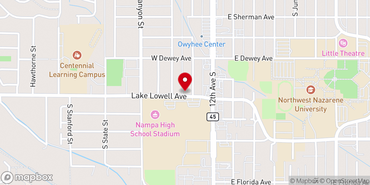 Map showing location of The Church of Jesus Christ of Latter-day Saints Seminary