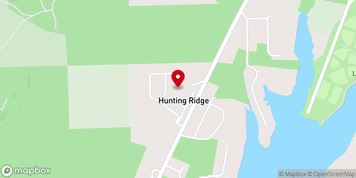 Map showing location of Living Waters Church