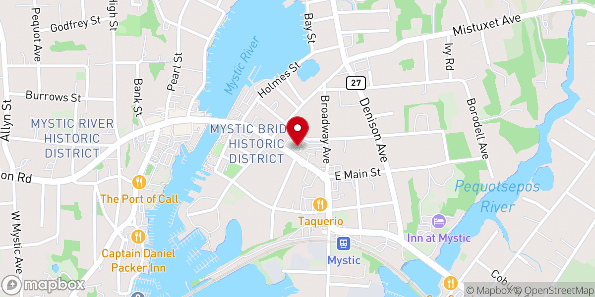 Map showing location of Saint Patrick Catholic Church