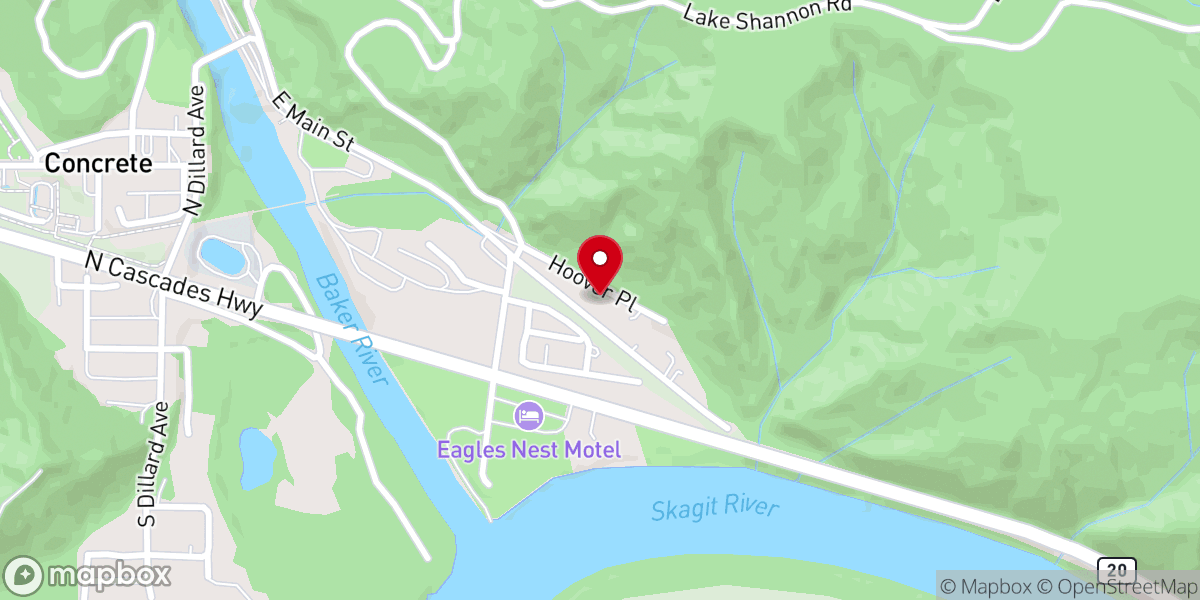 Map showing location of Shepherd of the Hills Lutheran Church
