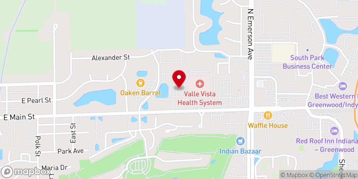 Map showing location of American Baptist Churches