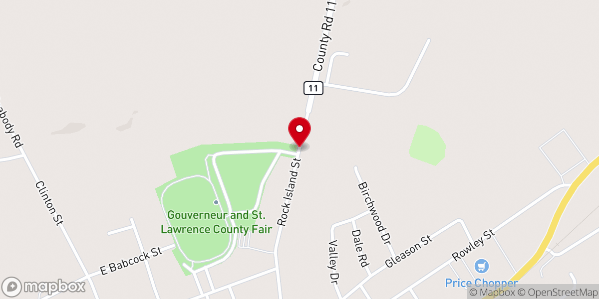 Map showing location of Rock Island Assembly Of God