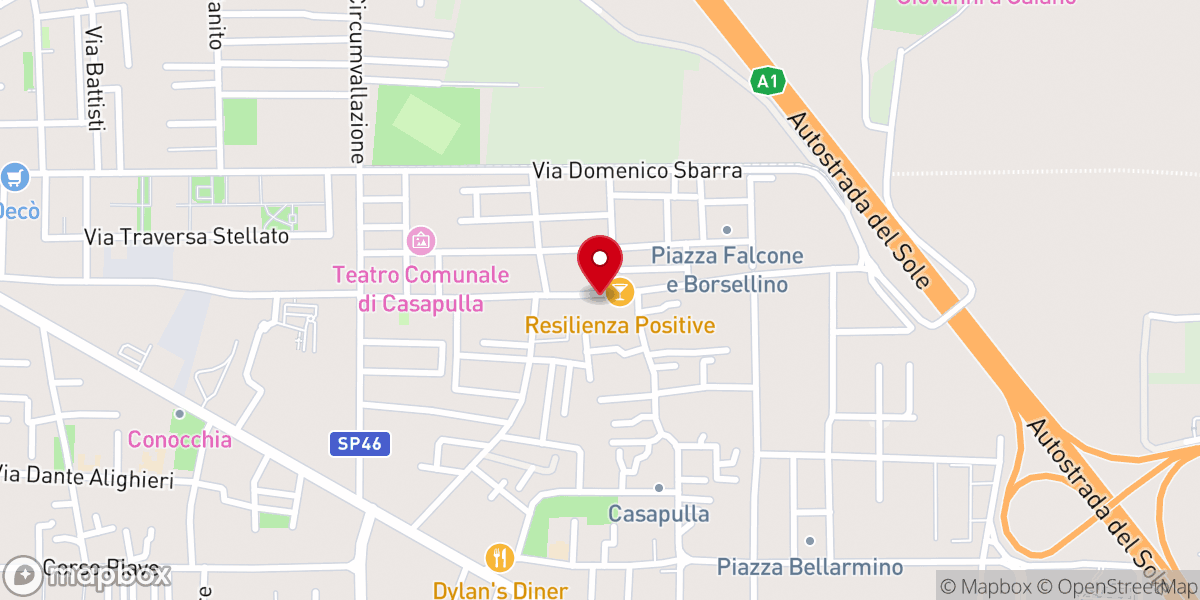 Map showing location of Chiesa di Sant'Elpidio