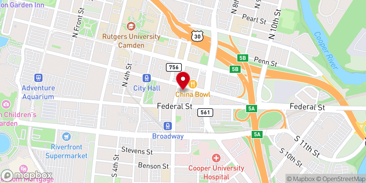 Map showing location of Holy Spirit Cathedral